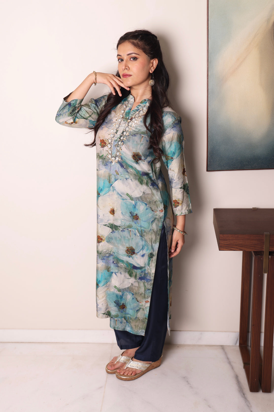 Gota Bead Kurta