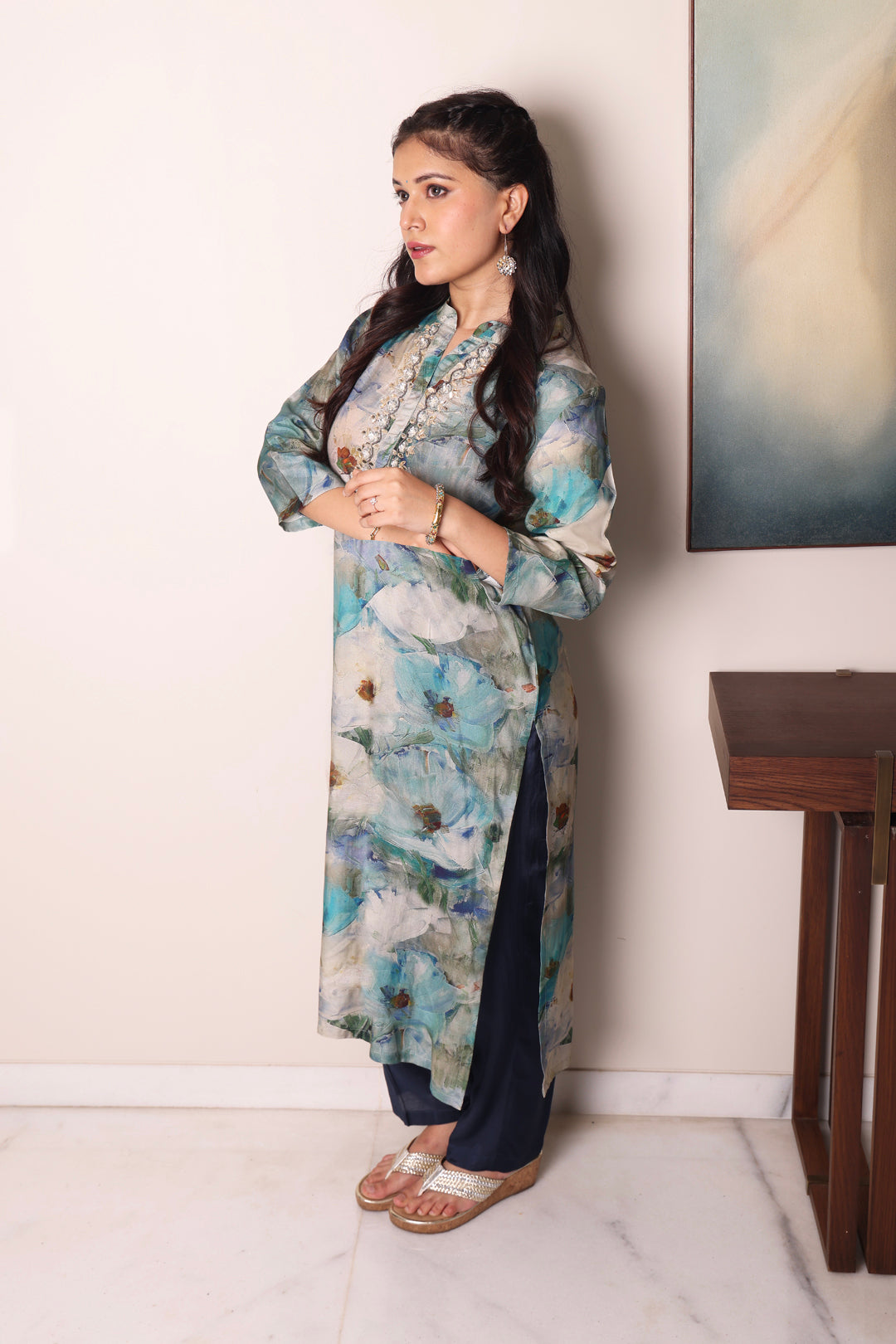 Gota Bead Kurta