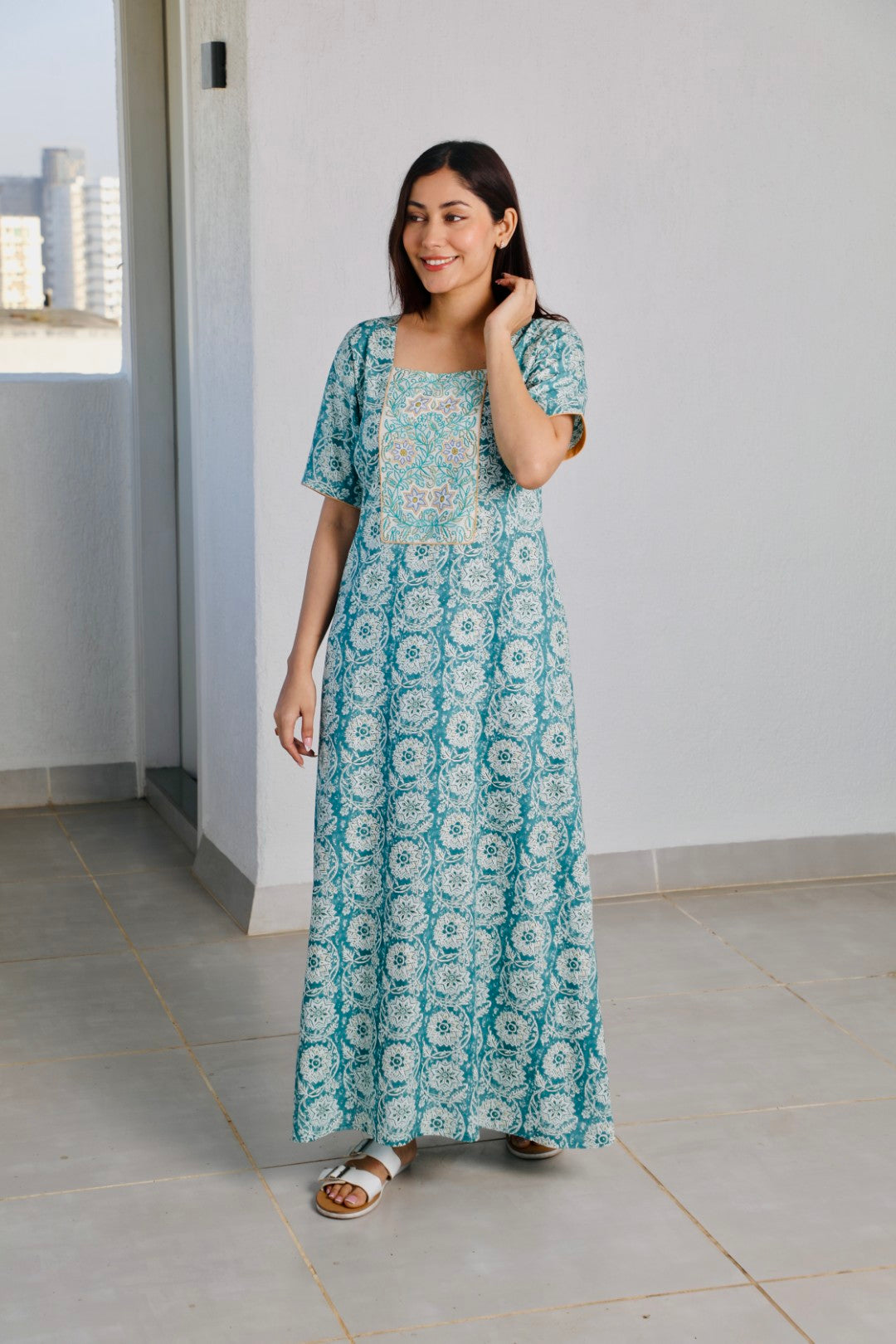 Rayon PTD Embroidered