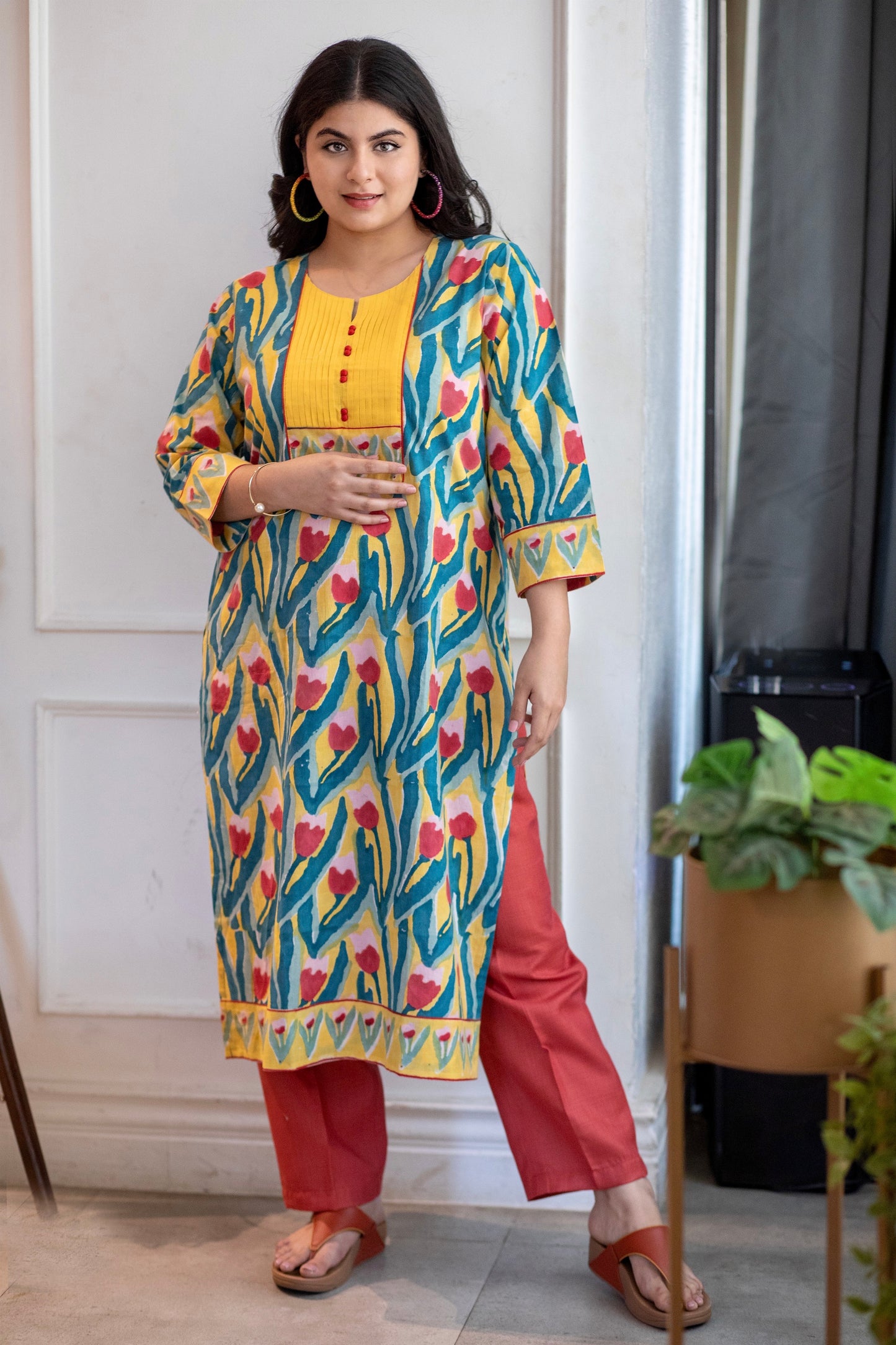 Multi Floral Kurta