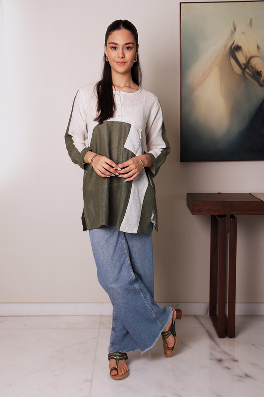 Jute Kurti