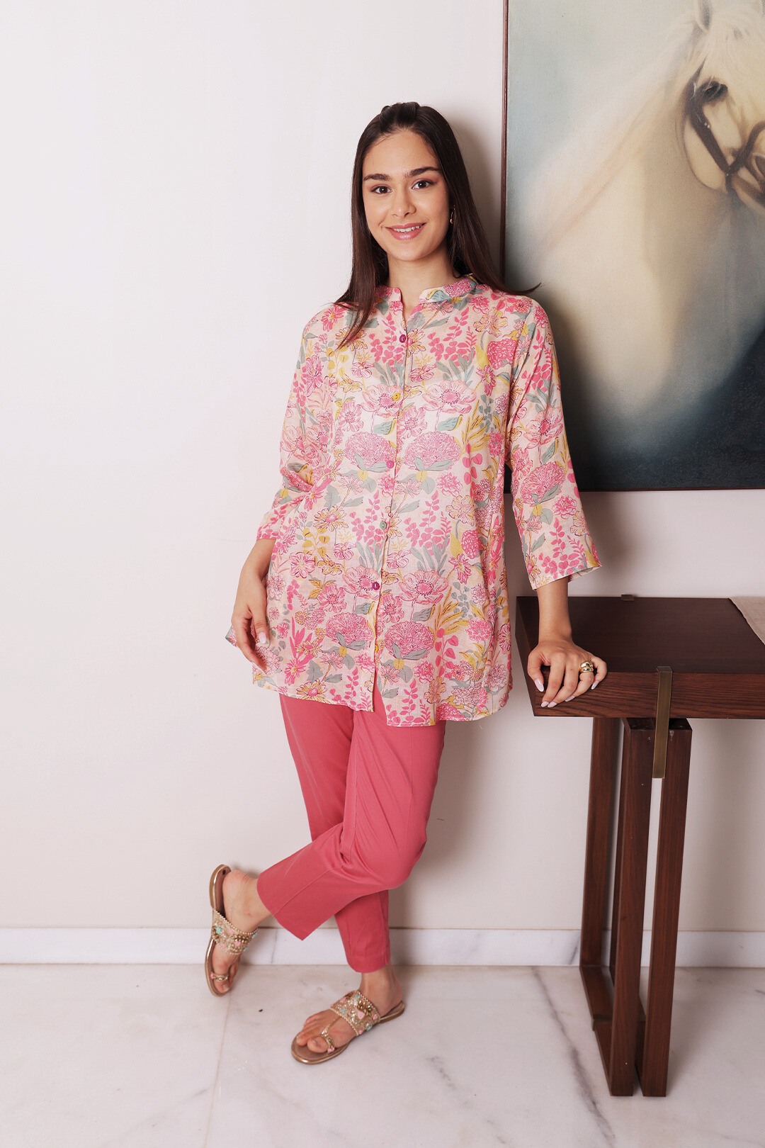 Linen Kurti