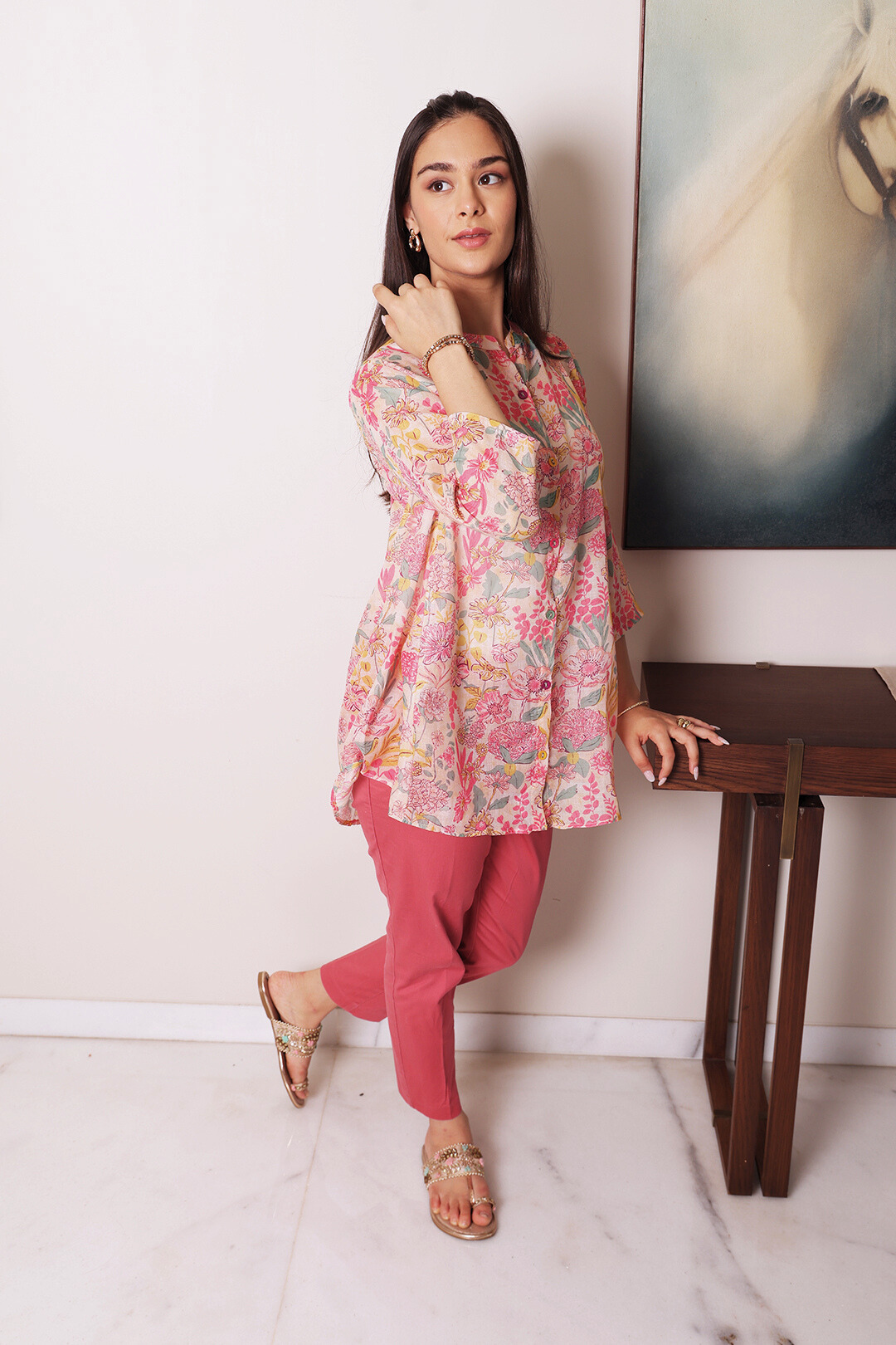 Linen Kurti