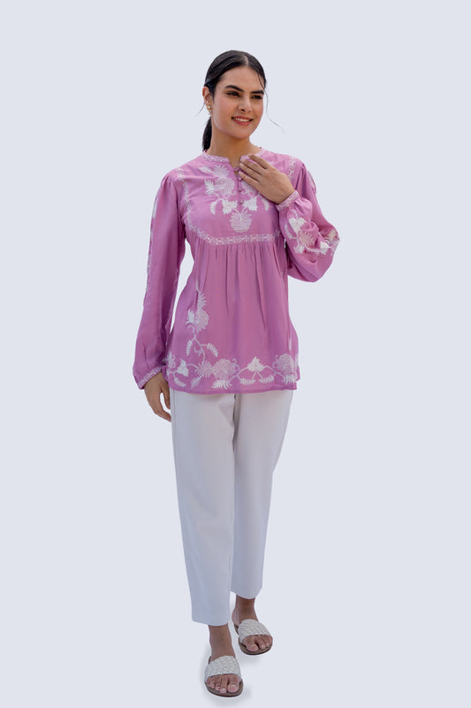 Floral Embroiderey Kurti