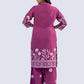 Polka Palazzo Floral Kurta