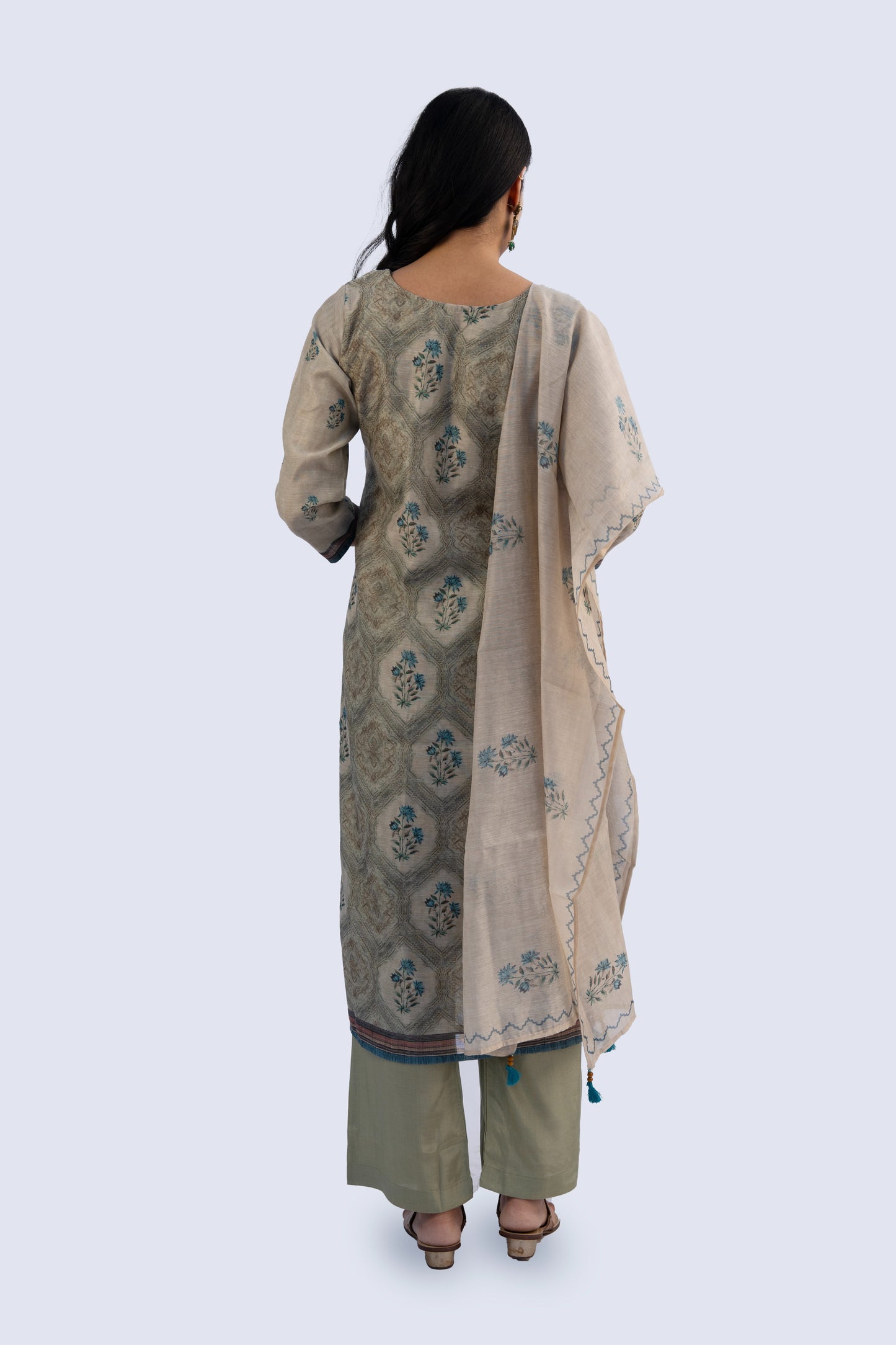 Chanderi Suit