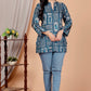 Muslin Fruit Block Printed Kurti
