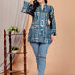 Muslin Fruit Block Printed Kurti