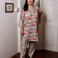Light Pista Floral Printed Co-ord Set