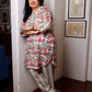 Light Pista Floral Printed Co-ord Set