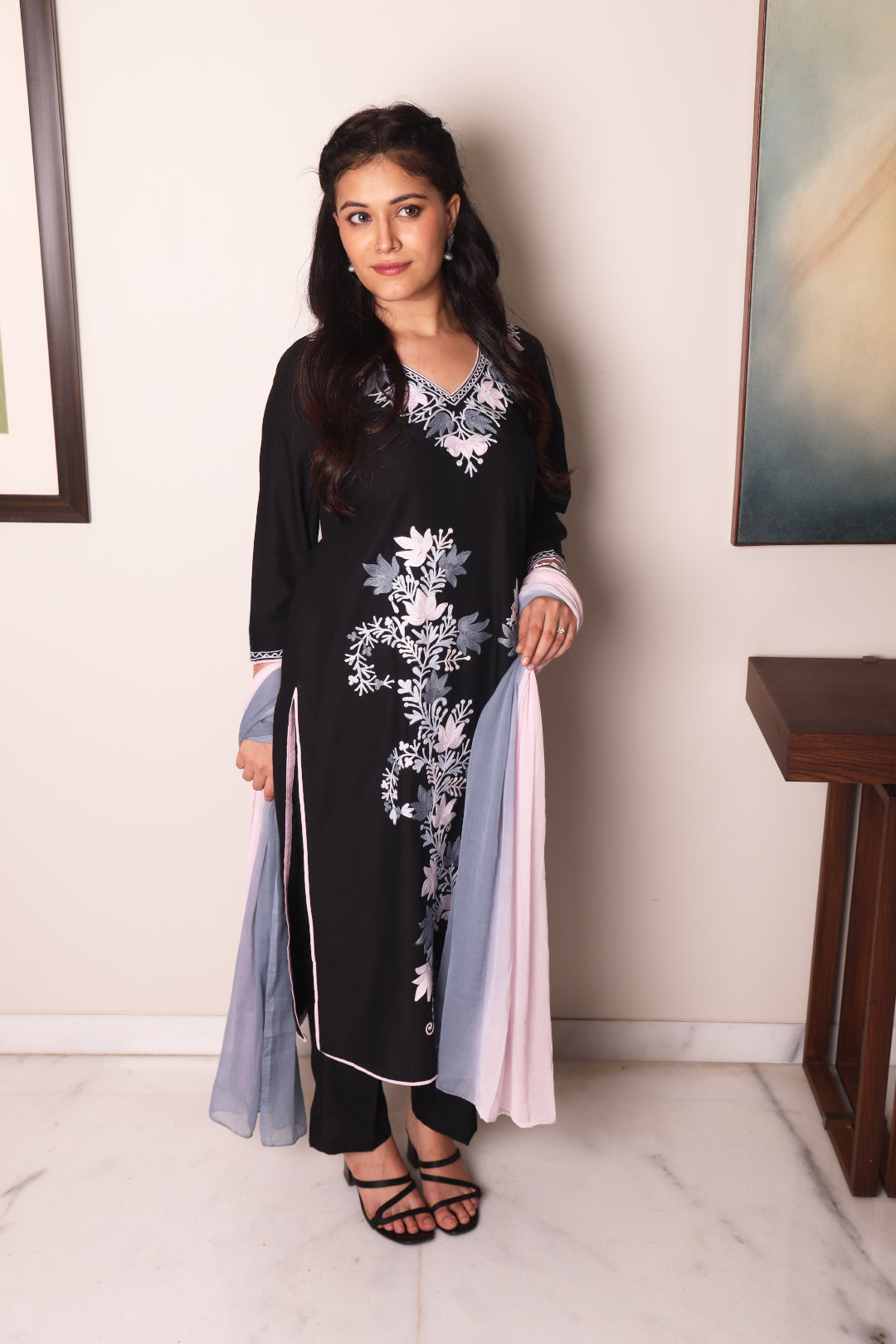 Shaded Aari Embroidery