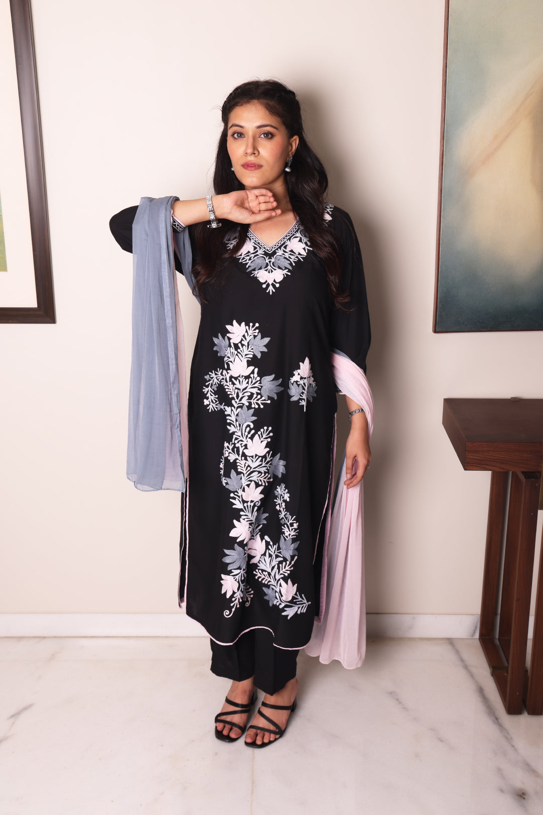 Shaded Aari Embroidery