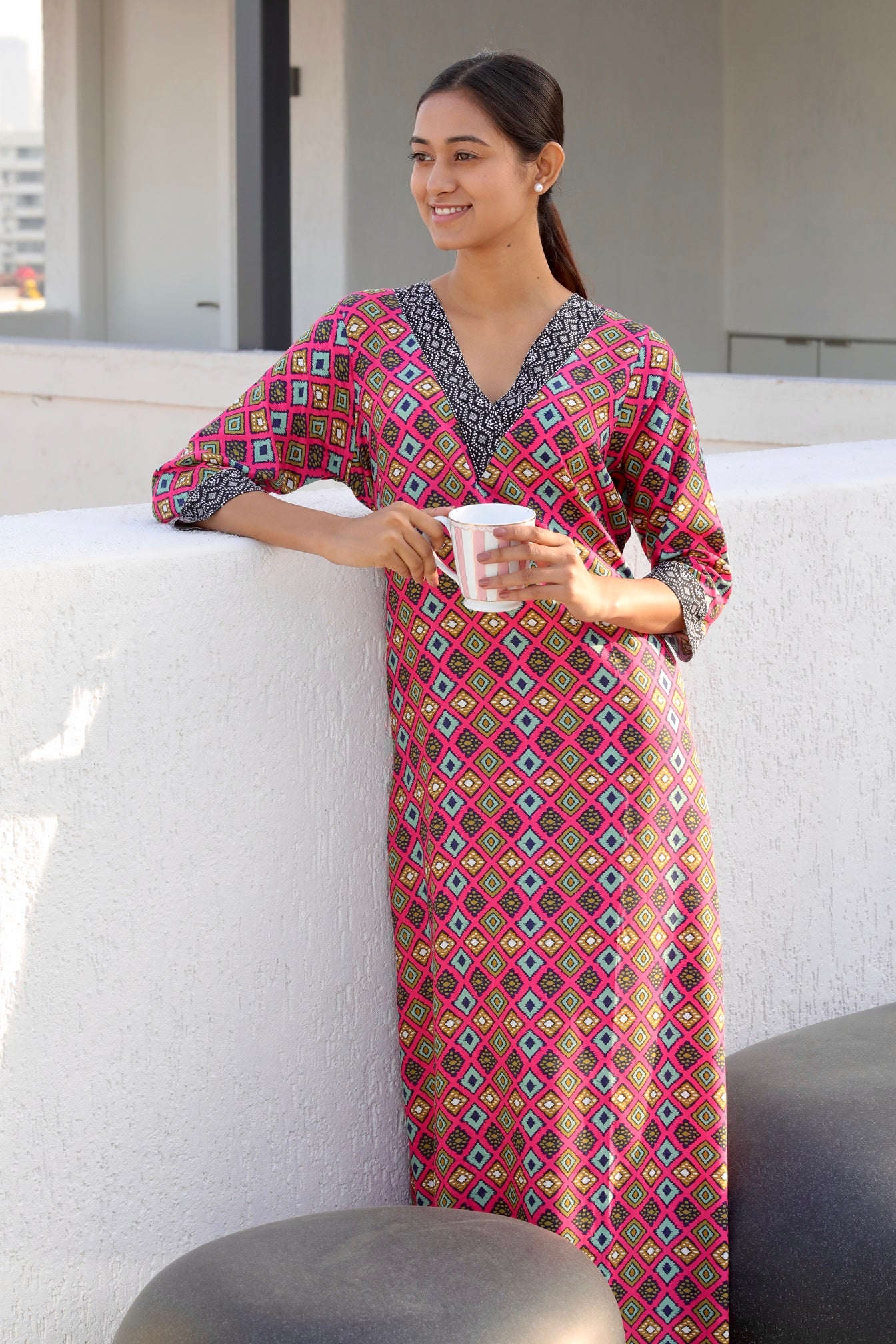 Rani Multicolored Kaftan