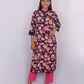 Multicolored Floral Long Kurta